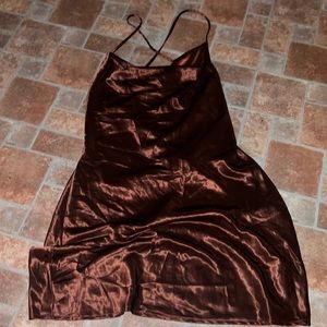 H&M- Satin Slip Dress